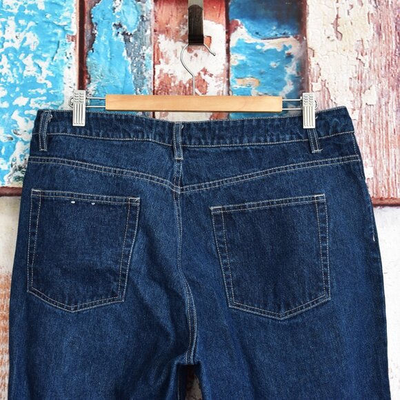 Women's Route 66 Low Rise Fit Dark Wash Denim Jeans SIZE 16A Dark Wash - Picture 6 of 9